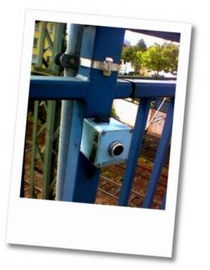 Knopf auf Liboribergbruecke