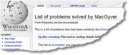 ProblemsSolvedByMacGyver