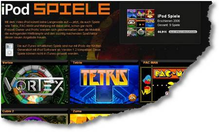itunes ipod games