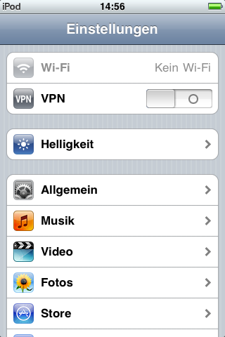 ipod ohne wlan